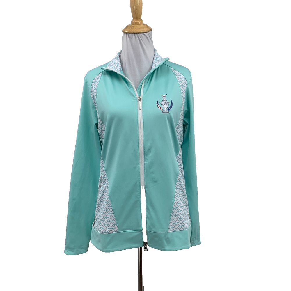 Ping Jacket Womens 6 Aruba Harby Printed SensorCool Full Zip Golf Solheim Cup